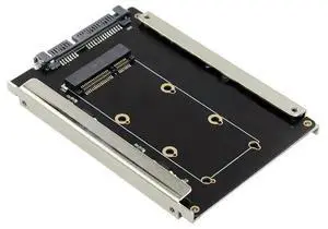 MSATA SSD to 2.5" SATA Drive Convertor Adapter Card plug and play 50mm x 30mm mpcie m sata