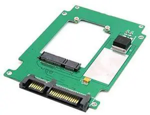 FOR 50mm mini PCI-E mSATA SSD to 2.5" SATA 22pin Converter Adapter PCBA