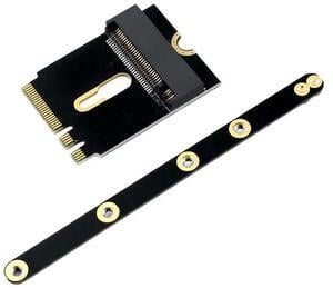 FOR M.2 A+E to NVME SSD Adapter M2 WIFI Interface A/E Key to M Key PCIE 4.0 Riser Card with Bracket for 2230 2242 2260 2280 NVME SSD
