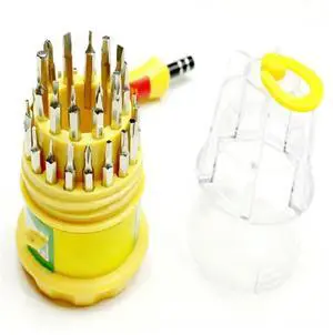 (1 set) 31 in 1 Screwdriver Set HQ Tools Repair Open Cell Phone PC Notebook 6036 A