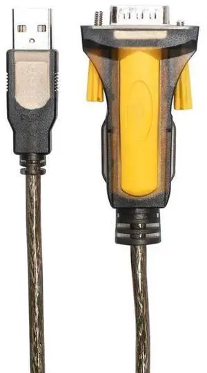 FOR USB to Serial DB9 Port RS232 Convertor Cable PL2303 1.5m USB2.0 To rs-232