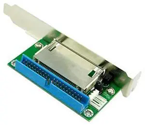 FOR 40Pin ATA IDE to Compact Flash CF Adapter Converter with PCI Bracket Back Panel