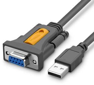 FOR USB to RS232 female COM Port Serial PDA 9 DB9 Pin Cable Adapter Prolific for Win10 Win8 X 10.6 USB RS232 COM pl2303