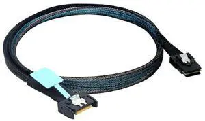 FOR SFF-8654 4I 4X 38-Pin to MINI SAS SFF-8087 Support PCIe Gen5 server adapter Cable FOR SFF-8654 4I 4X 38-Pin to MINI SAS SFF-8087 Support PCIe Gen5 server adapter Cable