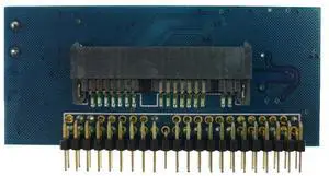 1.8 inch Micro SATA 7+9 Pin Female to IDE 44 Pin Male Header PCBA HDD Adapter 1.8 inch Micro SATA 7+9 Pin Female to IDE 44 Pin Male Header PCBA HDD Adapter