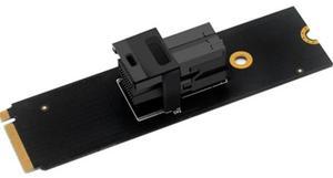 FOR M.2 NVME to U.2 adapter card mini sas 8643 to 8639 U.2 (SFF-8639) NVMe PCIe to Mini SAS (SFF-8643) SSD