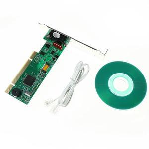 FOR PCI Modem 56K Internal Data/Fax Voice Modem Win7/8 32 /64 bit V.92 V.90 Dial Up Fax