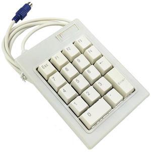 FOR 18 Keys PS//2 ESC Key Wired Mechanical Password Finance Number Numberic Keypad Keyboard F1 F2 F3 F4 DELETE KEY