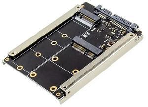 FOR mSATA M.2 B-Key NGFF2 in 1 Sized Multiple SSD to SATA 3 III Adapter Converter bkey Msata to sata3.0 card case