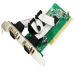 FOR 2 Port RS232 RS-232 Serial Port COM DB9 to PCI Card Adapter Converter MCS 9865 Serial industry
