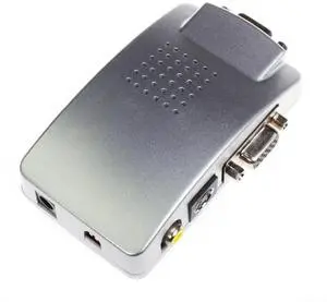 Universal PC VGA to TV AV RCA Signal Adapter Converter Video Switch Box Supports NTSC PAL System