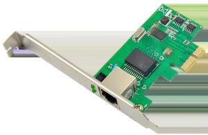 FOR PCIe x1 Gigabit 1000M PCI Express to Rj45 PCI-E LAN Network Card Adapter converter NIC RTL8168E 8168 chipset