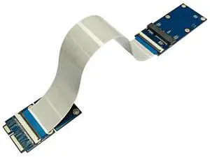 FOR Mini PCI-E/mSATA Flexible Extender Cable Wire with SIM 8Pin Card Slot/MiniCard Extender Bracket for WIFI / WWAN/WLAN module