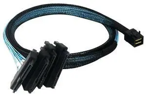 HD1 to 4Mini SAS Cable SFF8643 To 4SAS Hard Drive 29P 8482 Server 12G Data Cable