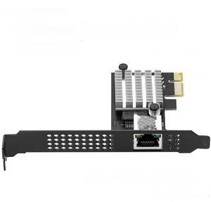 FOR I225-V3 Game PCIE Card 2500Mbps Gigabit Network Card 10 100 1000Mbps RJ45 Wired Computer PCIe 2.5G Network Adapter LAN