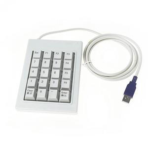 FOR 20 Keys PS//2 USB ESC Key Wired Mechanical Password Finance Number Numberic Keypad Keyboard F1 F2 F3 F4 F5 F6 CLEAR KEY