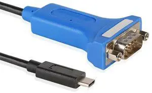 FOR Type-C USB-C to RS232 serial converter adapter cable win10 type c to db9 COM Converter