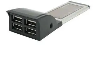 Expresscard to 4 ports usb2.0 Adapter 34mm Expresscard to usb External 5V DC jack 480Mbps transfer Expresscard to 4 ports usb2.0 Adapter 34mm Expresscard to usb External 5V DC jack 480Mbps transfer