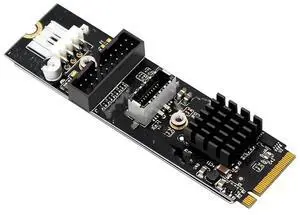 5Gbps Type-E USB 3.1 Front Panel Socket USB 2.0 to NVME NGFF M-Key Express Card VL805 M.2 Adapter Motherboard