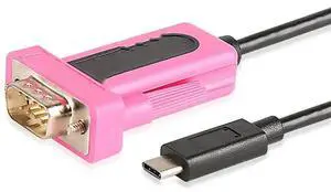 FOR Type-C usb2.0 to Serial Cable Adapter USB3.1 to DB9 RS232 COM Converter 1.5M FTDI Chipset