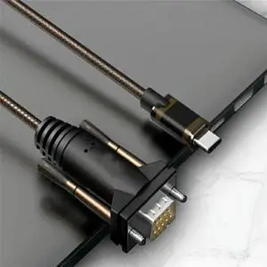 FOR Type-C to Serial Cable Adapter USB3.1 to DB9 RS232 COM Converter 1.5m