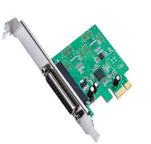 PCIE Printer DB25 Parallel Port LPT to PCI-E PCI Express Card Adapter Converter AX99100 Chipset Win8 Win10 Android IEEE 1284