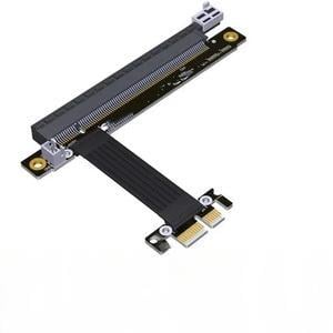 FOR Riser PCIe 4.0 x1 To x16 Extension Cable PCIE4.0 Adapter For GPU RTX3090 RX6800xt 4.0 Graphics Card Full Speed 16G/Bps