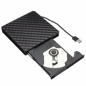 FOR External USB3.0 DVD RW CD Writer Slim Optical Drive Burner Reader Player Tray Type Portable For PC Laptop