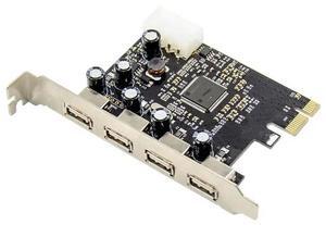 FOR PCI-E To 4 Port USB 2.0 Converter Card 4 Port USB 2.0 PCI Express Card PCIe USB 2.0 Host Controller Card MCS9990 Chipset