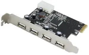 4 Ports USB 2.0 PCIE HUB CARD usb expansion USB 2.0 PCI-Express card
