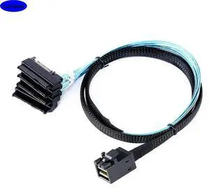 FOR MINI SAS HD SFF-8643 to 4 Ports SAS SFF-8482 server high-speed connection cable