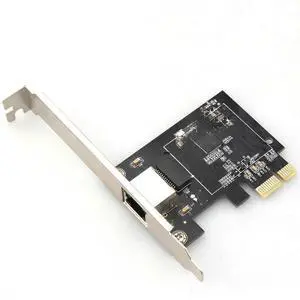 PCIe3.1 1X 5G Lan Card Single Port 5Gbps PCIe Network Card Provides Multi-network Speeds Gigabit Ethernet Supports PXE WOL