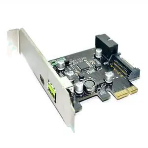 5Gb/s USB 3.1 Type-A + USB Rapid Changing Port +19pin USB header PCI-e Card PCI Express to USB3.1 Adapter
