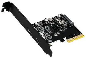 FOR PCIE USB 3.1 Dual 10Gbps 2x Type-C Ports 2 ports usb3.1 to pcie card PCI Express Controller Riser Card Expansion Adapter for