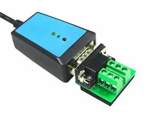 FOR USB2.0 USB 2.0 to RS485 RS-485 RS422 RS-422 DB9 COM Serial Port Converter Adapter Cable FTDI chipset 1.8M Magnetic Ring Led
