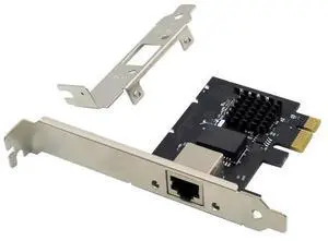 FOR PCIe x1 2.5G PCI express to rj45 Network Adapter 2.5G lan Card 8125 chip