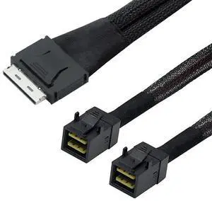 FOR Quality PCIe SFF-8611 8I to Dual 8I SAS SFF-8643 Cable for Servers FOR Quality PCIe SFF-8611 8I to Dual 8I SAS SFF-8643 Cable for Servers