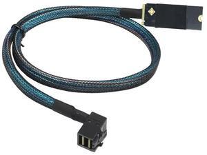 FOR M.2(M-Key) NVME SFF-8643 to 90 Degree SAS SFF-8643 Server Connection Cable