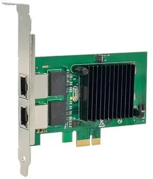 FOR PCI-E X1 To Gigabit Ethernet electrical port network card 1000M PCIe dual electrical port RJ45 82575EB chipset 2 port lan card