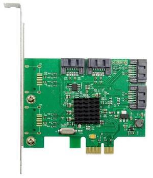 FOR 88Se9215 4 Ports Sata 3.0 To Pcie Expansion Card PCI Express to SATA 3.0 6G