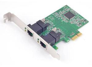 FOR PCI-Express Dual Gigabit Ethernet Controller Card RTL8111E chipset 10/100/1000 BASE-T Ethernet LAN controller