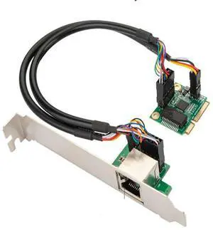 FOR Mini PCIe 2.5gb Ethernet Card 2.5GBase-T Gigabit Network Adapter with 1 Port 2500Mbps RJ45 LAN Controller Card