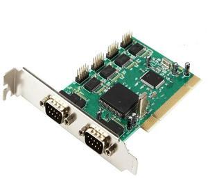 FOR PCI Multiport Serial Card Serial port RS232 6 COM port 9-pin device PCI card industrial expansion 9865 chipset win10