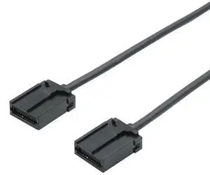 FOR HDMI EM male to HDMI E TYPE male 19P 1.4V 4K black ABS shell car HD connection cable