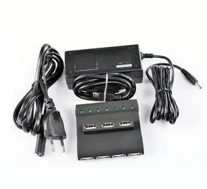 7 USB2.0 HUB USB Hub ZE341A USB extension HUB with 5V4A DC Power adapter 7 USB2.0 HUB USB Hub ZE341A USB extension HUB with 5V4A DC Power adapter