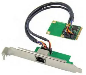 FOR mini PCIe to Single port RJ45 Gigabit Ethernet NIC Network Card Mini PCIE Gigabit RJ45 LAN server network card 1000M to mpcie