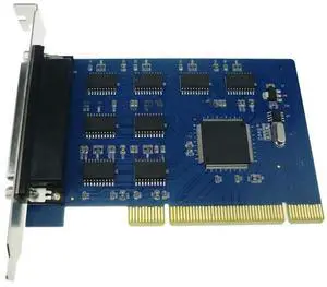 8 Ports PCI RS232 COM DB9 Printer Expansion Card Multi Serial Controller Win8 win10