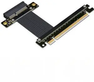 X16 to X4 PCIE 4.0 Extension Cable Adapter Expansion Support USB Card Capture Card Wireless Wired Network Card Converter PCIE4.0