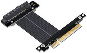 FOR PCIE 4.0 X8 To U.2 SFF 8639 NVMe PCIE4.0 U2 Solid State Drive SSD SFF8639 For X8 Adapter Riser Converter Extension Cable 64Gbps