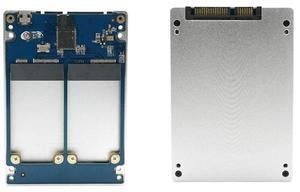 FOR Dual mSATA RAID to 22pin SATA Adapter 2.5 inch SATA 3.0 Enclosure USB3.0 to 2 MSATA SATA 3 RAID 0/1